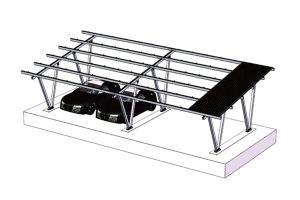 SUNOLUXE Residential Solar Carport – PV Mounting Solution for Homes and EV Charging