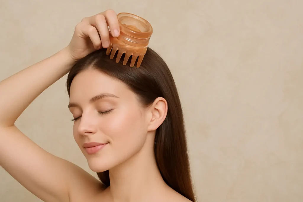 Peppermint & Lavender Scalp Oil for Tension Relief - Cooling Massage Therapy