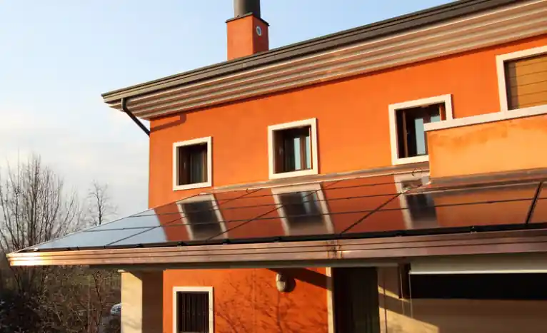 Hotel and Restaurant Solar Energy Rooftop Panels