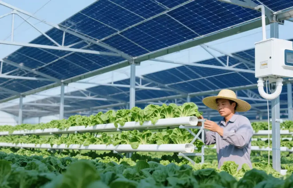 Solar Charging Station for Farm Equipment