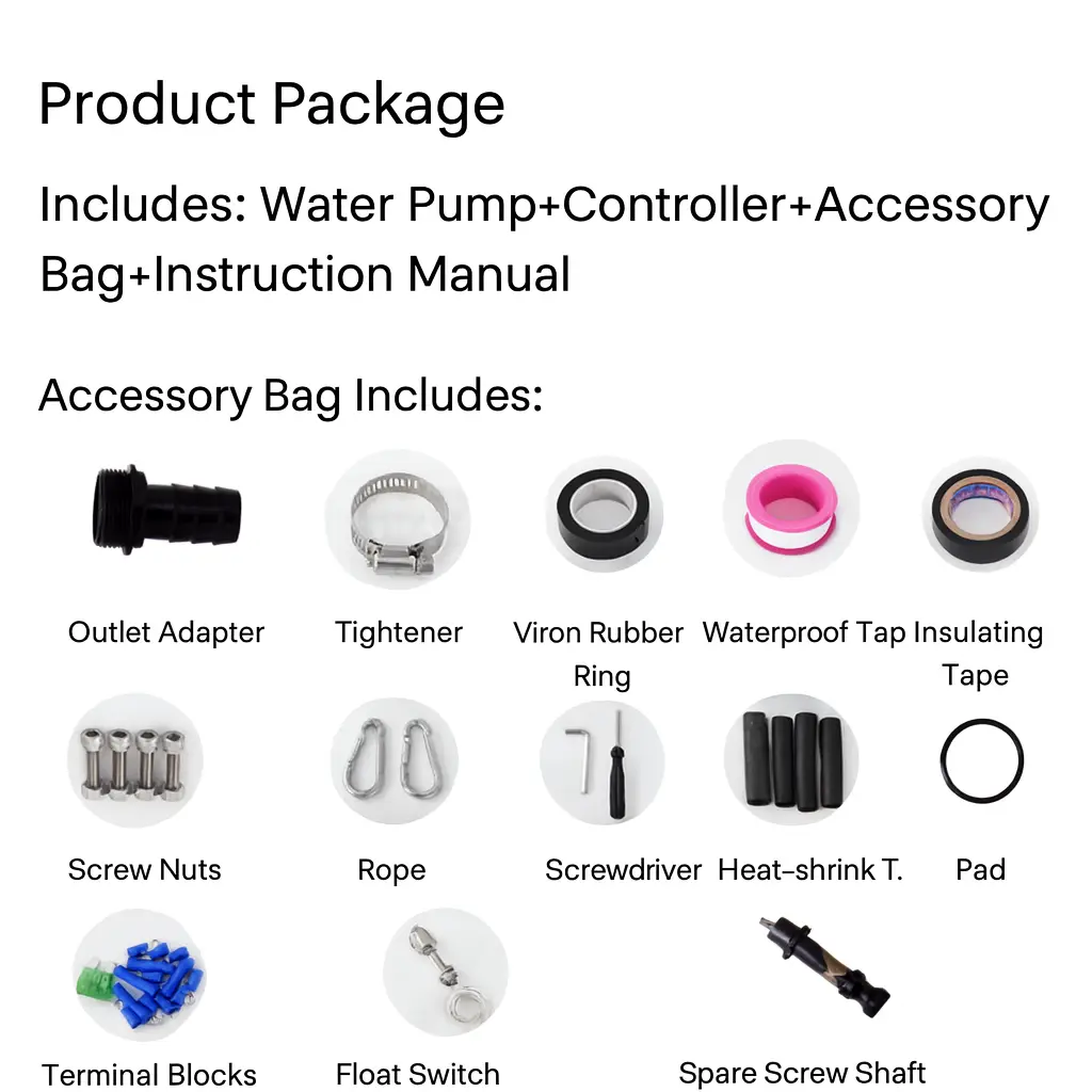 SUNOLUXE Solar Water Pump Packaging Box for International Shipping